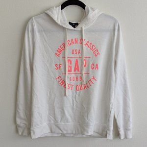 White Gap Hoodie